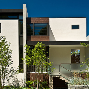 Moderná terasa pri dome