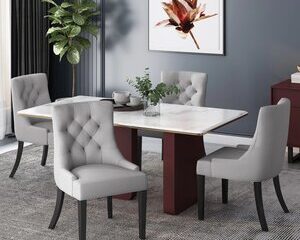 Kvalitné jedálenské stoličky sa postarajú o moderné a zároveň pohodlné stolovanie.